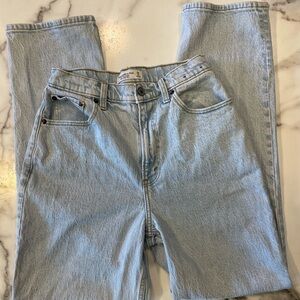 Abercrombie & Fitch Blue Straight Leg Jeans